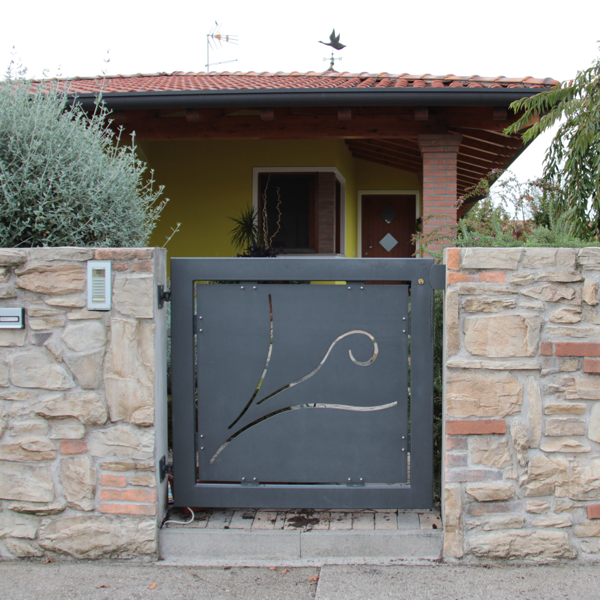 cancello realizzato da eurosafer
